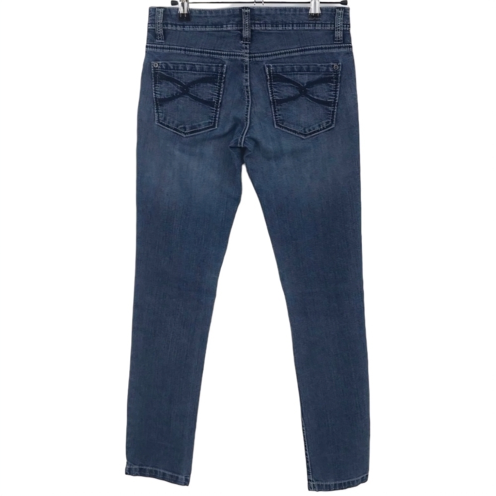 Lola Maxrave Medium Wash Skinny Jeans Size 5‎
